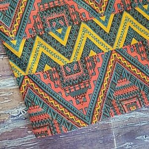 Aztec tribal geometric hippie shapes western